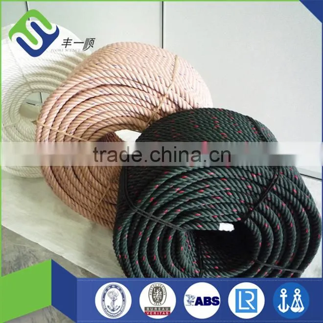 Bule pe fishing rope, plastic packing pe rope new fashion