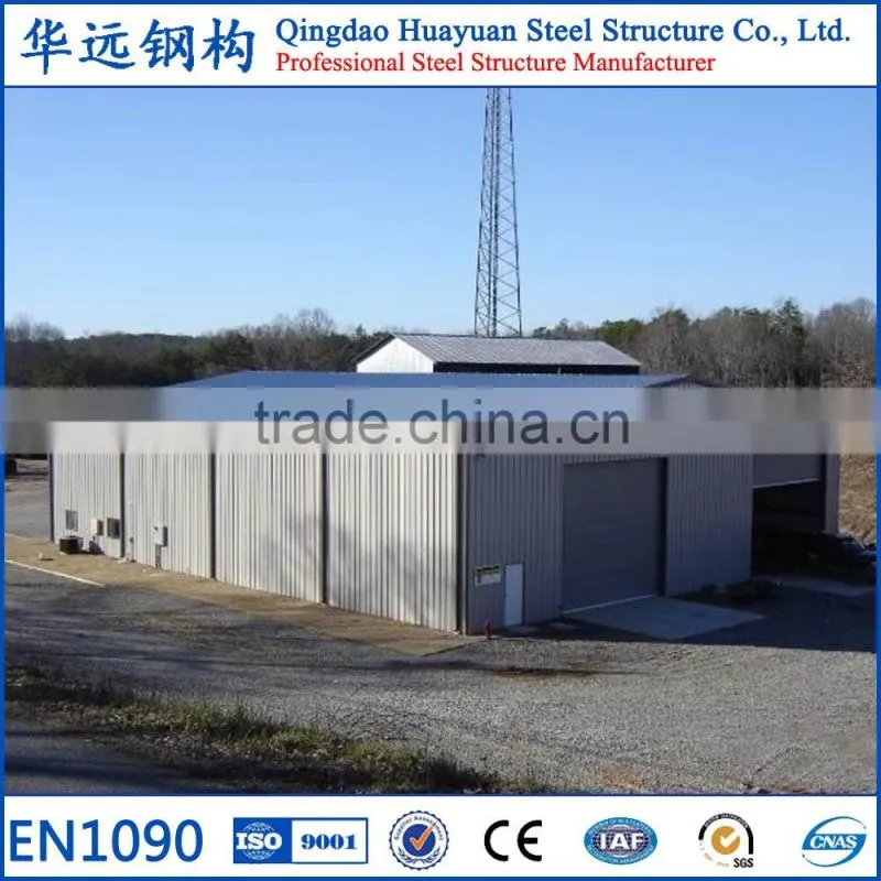 UAE CE Certified Prefabricated Steel Frame Workshop