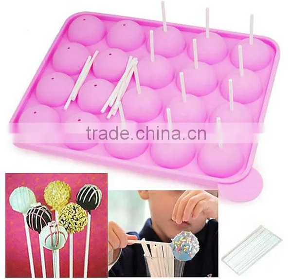 Silicone cake pops