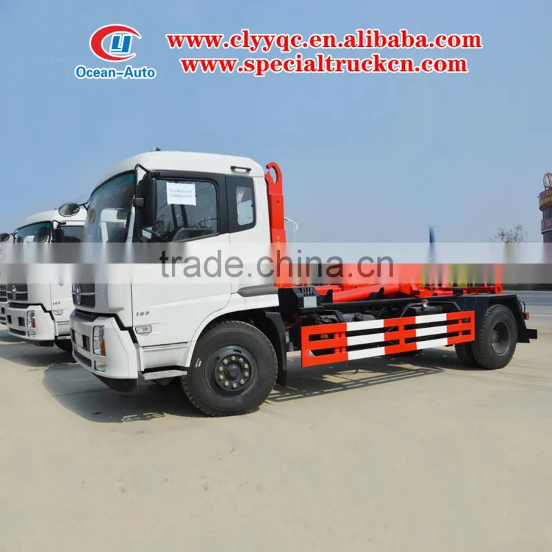 Dongfeng kingrun container removable garbage truck for sale