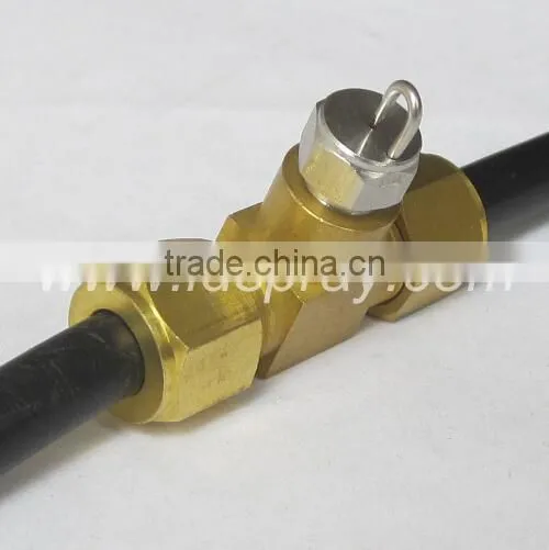 High pressure impact ruby misting fogging nozzles