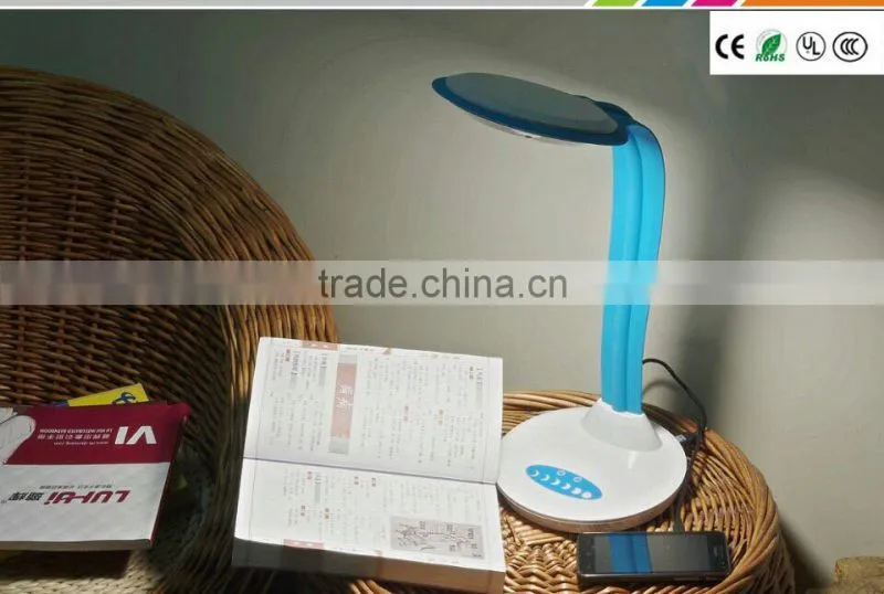 Led desk light with dimmable 8W