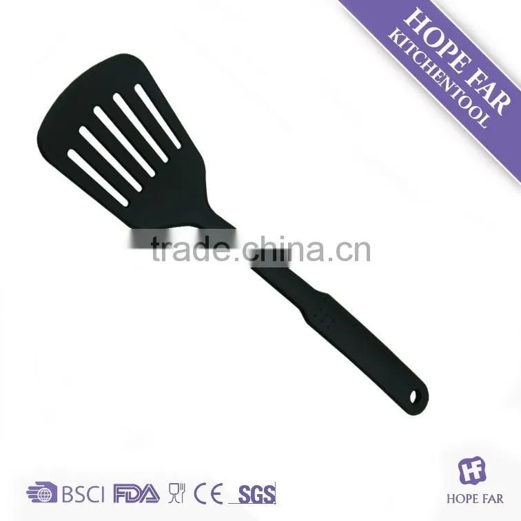 N460-70 Practical 11 pcs black color nylon kitchen utensils set