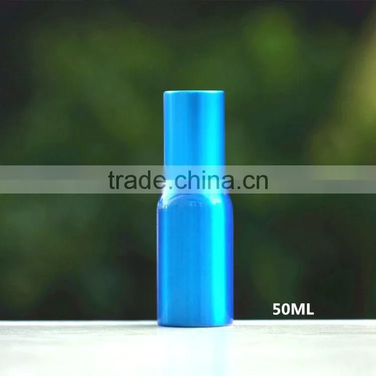 Wholesale 30ml-500ml aluminum spray perfume bottles aluminum mist spray bottles for cosmetic packaging