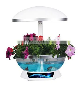 Luxury Grow Garden/Aquarium/Mini flower Garden smart fish tank
