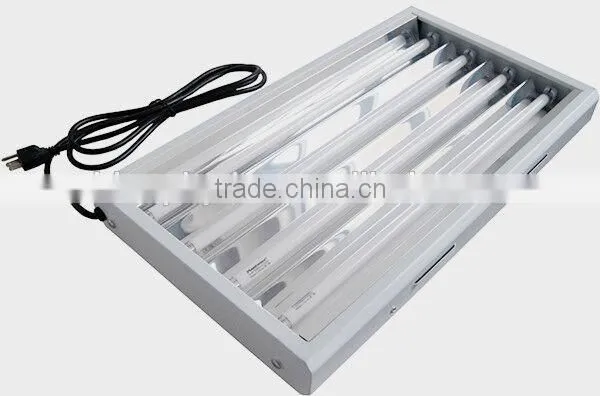 hydroponics 54w t5 fixture/ fluorescent t5 lighting fixture/ dimmable switch t5 tube light