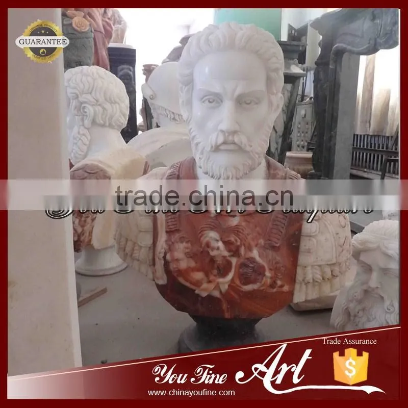 Hot sale home decoration marble bust statue