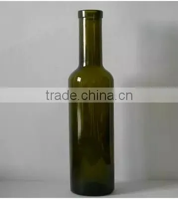 Wholesale frosted white glass bottle for wine glass bottle
