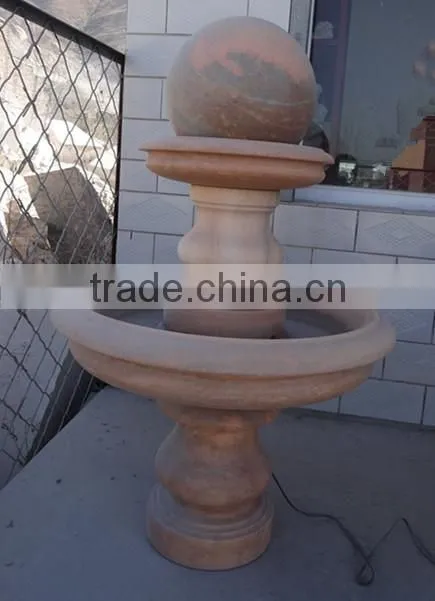 Rolling Ball Fountain for Garden Decoration