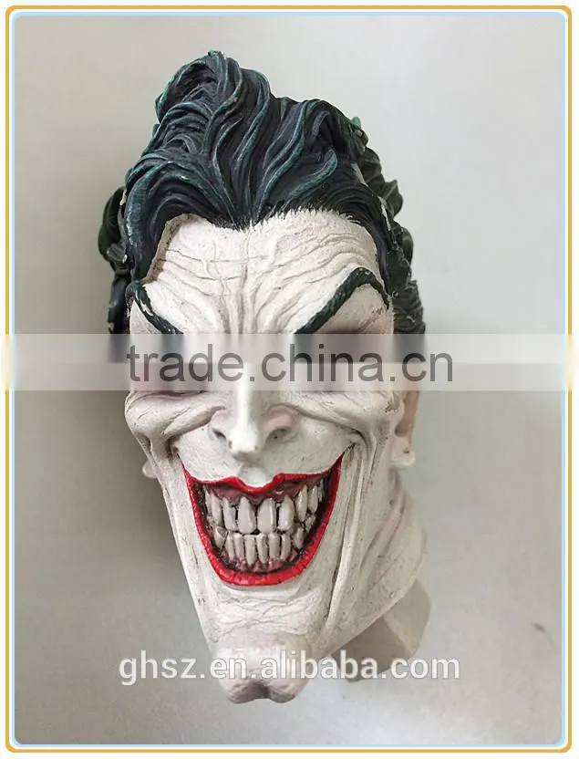 Custom 1 6 scale batman movie figure joker head sculpture