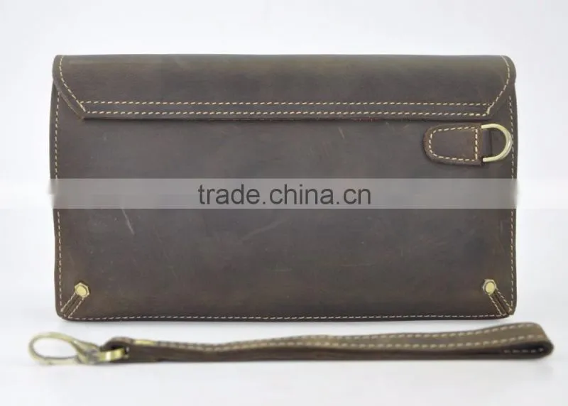 Men's cluth crazy horse genuine leather cluth