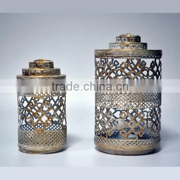 Copper morocco lantern