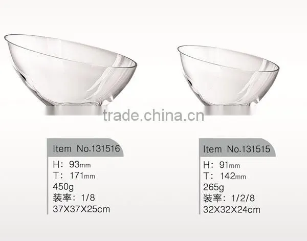 Wholesales glass dessert bowls Glass ice cream bowls