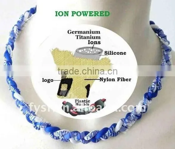 Power Titanium Sports Necklaces custom titanium necklace