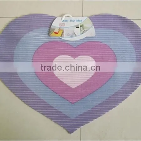 PVC Foam Mesh Grip Mat, funny buttery bath mat