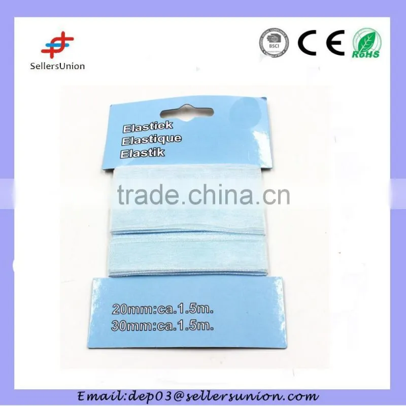 Duck blue ribbon with wave point