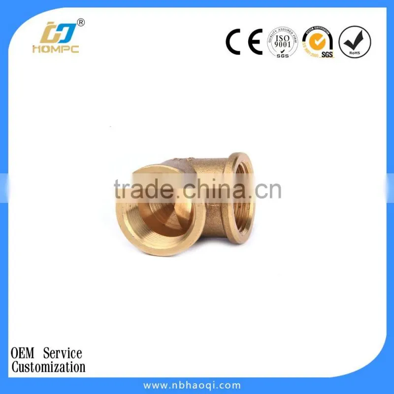brass elbow 1/2 female thread , elbow fittings