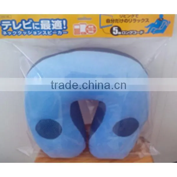popular good quality car use&sleep use&travel u-type audio pillow