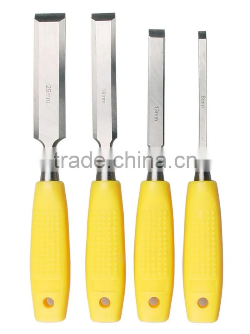 6,13,19,25mm 4pc Chisel Set