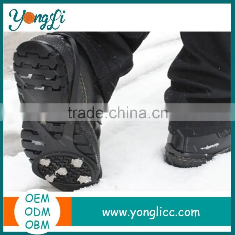 Winter Boot Tire Snow & Ice Grabber Studs Strap