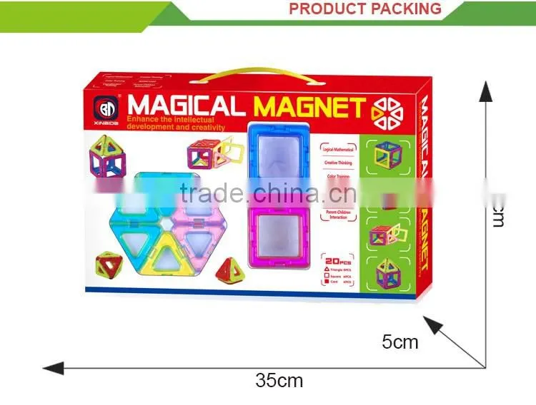 kids Educational building blocks set magnetic connect toys