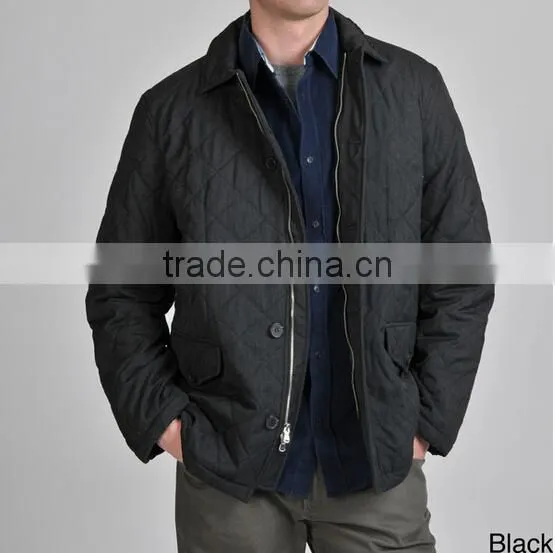 Men's Full-Length Belted Raincoat Jacket