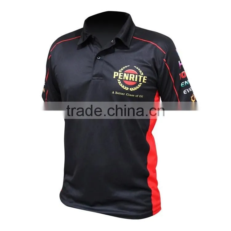 High quality 100% polyester mens wholesale polo shirt