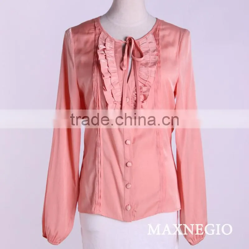 Latest Long sleeve 3 Color Fashion Beautiful girl latest design top