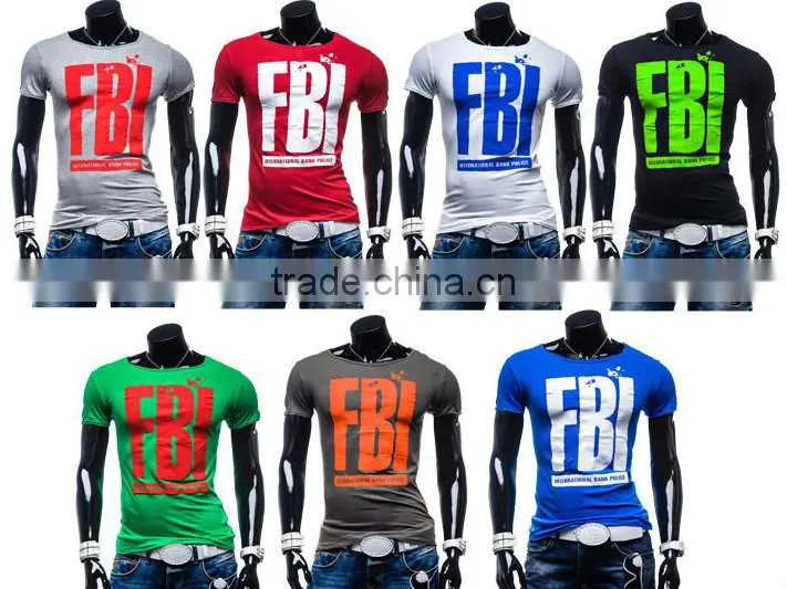 New style man short sleeve casual t shirt , OEM T-shirt Wholesale,Men's Clothing
