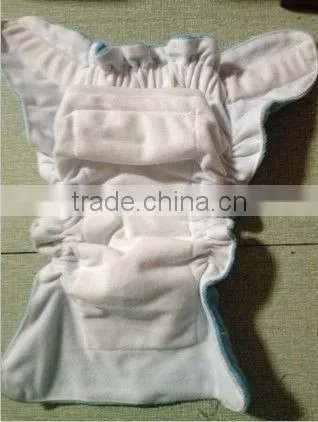 customized design baby minky cloth diaper with absorbent material