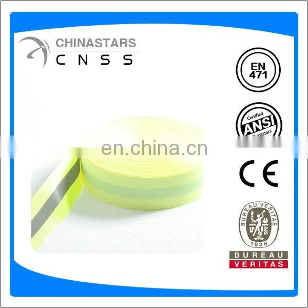 EN ISO 20471 assorted color reflective tape for clothing