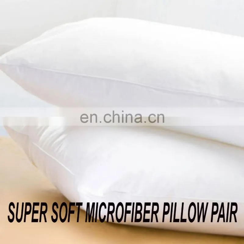 SUPER SOFT MICROFIBER PILLOW PAIR