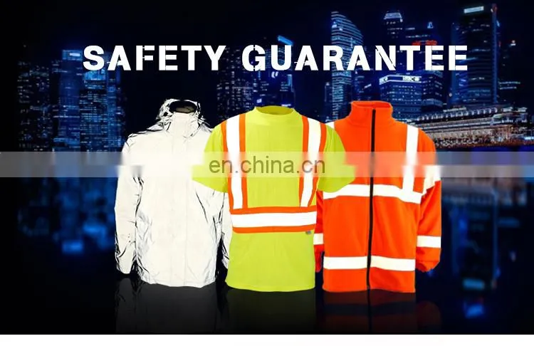 Cheap reflective short sleeves t-shirt for road safety