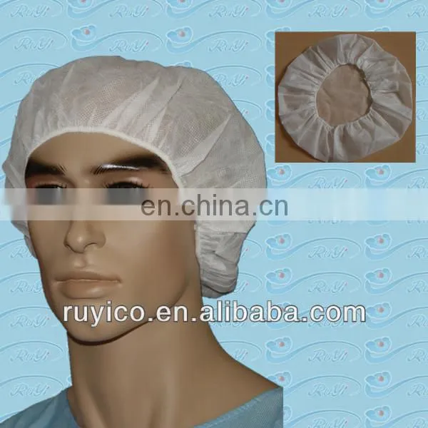 clear plastic shower cap / bathing cap