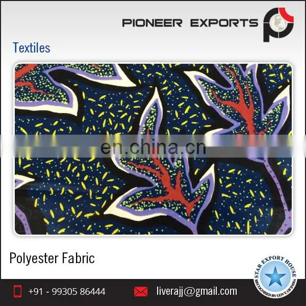 Worldwide Selling 100% Polyester Stretch Fabric