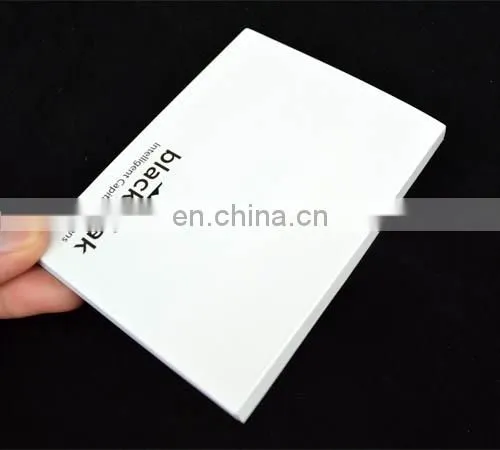 factory OEM personalized design printed custom adhesive tear off notepad