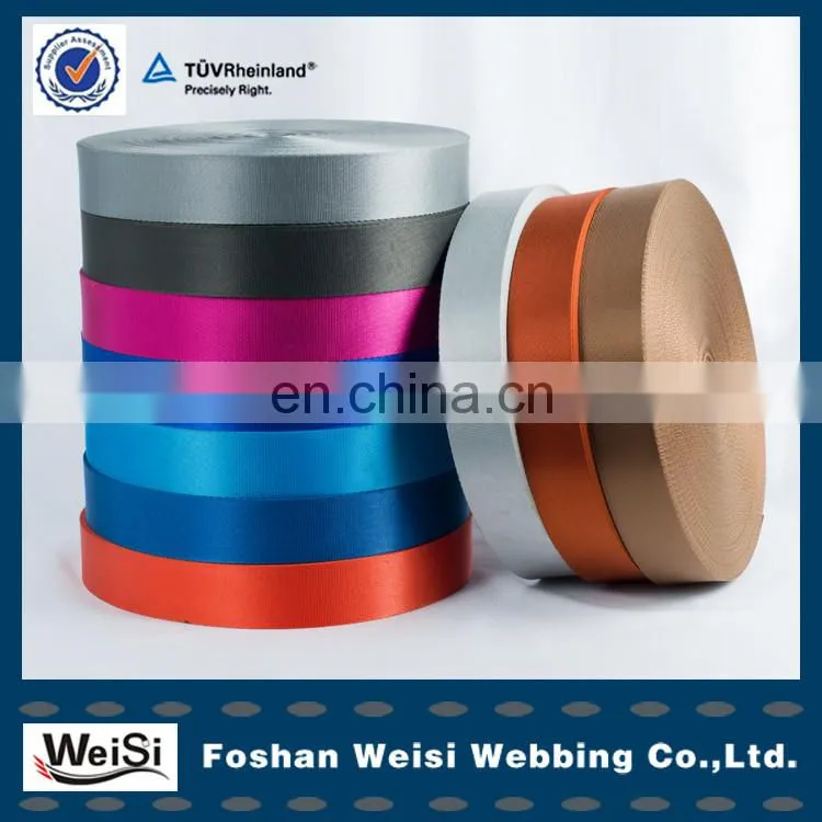100% polyester cotton elastic webbing belt material made in china