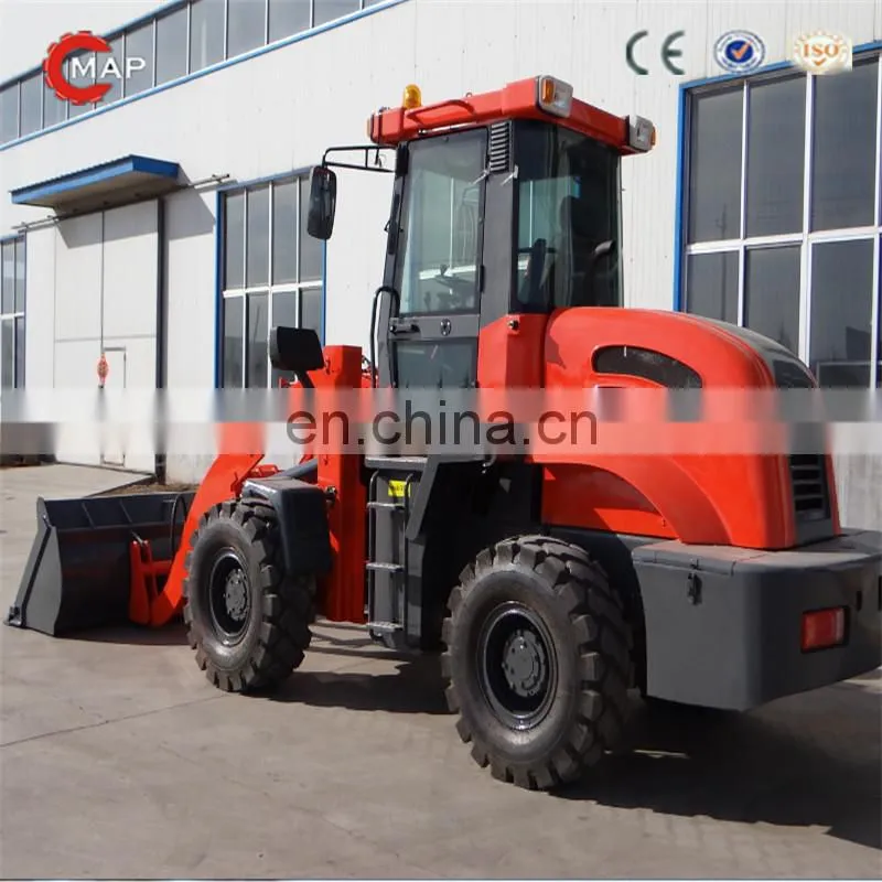Mappower factory ZL16F 1.6ton mini wheel loader with front end loader