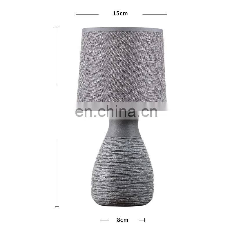 Ancirent ceramic home desk lamp and European style LED table lamp