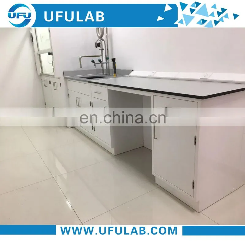 Laboratory Furniture Workbench Metal Cabinet