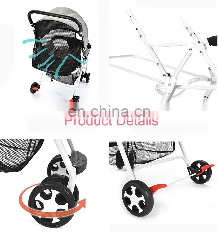 High Quality Stainless Steel Frame Yoya Baby Stroller China Baby Stroller Factory
