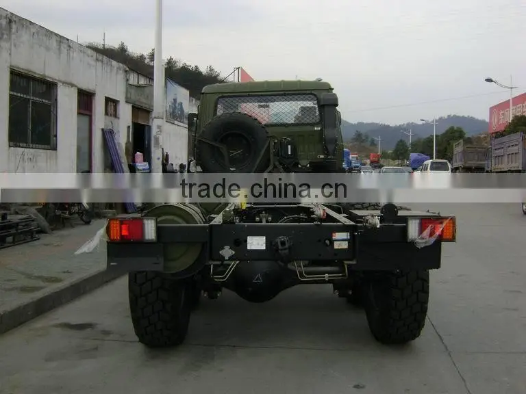 Dongfeng EQ2012GJ 6x6 off road truck chassis lwe