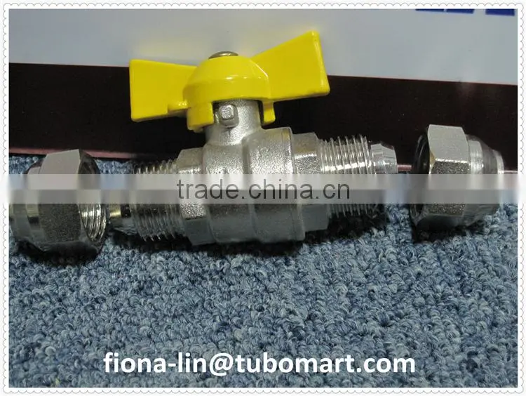 male ball valve with iron handle for gas pipes for brass valves distributors