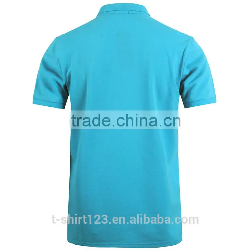 wholesales CVC polo shirt/polo shirt with pique material/plain polo shirt with customized