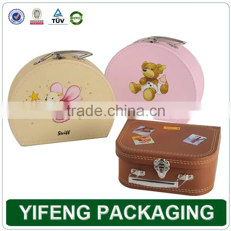 Yifeng Factory Cardboard Paper Handle Small Suitcase Gift Boxes