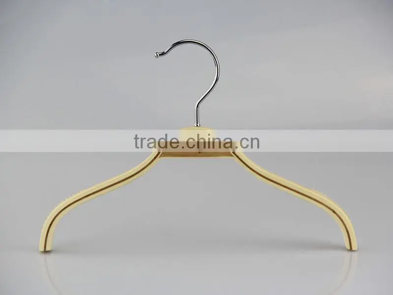 LM890 colored laminated wooden hanger