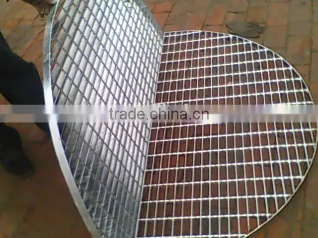 Galvanized Stair Treads with Anti Slip Nosing