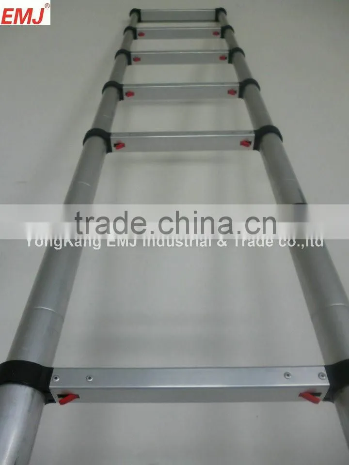 3.8m Single Telescopic ladder with EN131-6