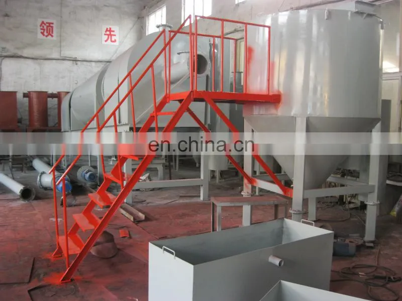 Horizontal Continuous Rotary Activated Carbon Airflow Carbonization Furnace