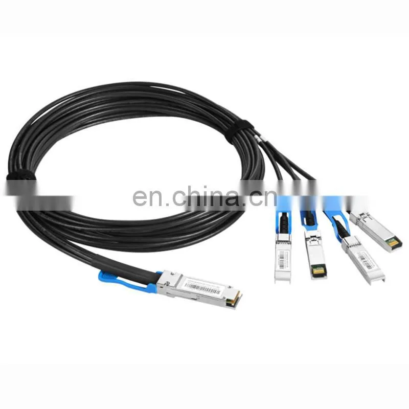 100G QSFP28 to 4x25G SFP28 breakout passive copper cable direct attach DAC Cable